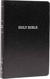 KJV Holy Bible: Gift and Award, Black Leather-Look, Red Letter, Comfort Print: King James Version: Holy Bible, King James Version
