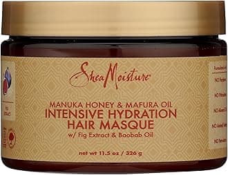 SHEA MOISTURE Manuka Honey & Marfura Oil Hydration Intensive Masque Hair Treatment - 12 fl. Ounces
