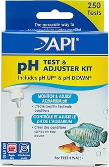 Api Ph Test & Adjuster Kit 250-Test Freshwater Aquarium Water Ph Test And Adjuster Kit (29A)