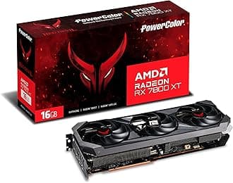 Powercolor Radeon RX 7800 XT Red Devil OC (16GB GDDR6/PCI Express 4.0/2565MHz/19500MHz)