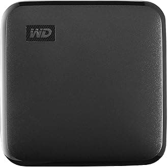 Wd 1Tb Elements Se Portable Ssd, Read Speeds Up To 400Mb/S, Black, Wdbayn0010Bbk-Wesn