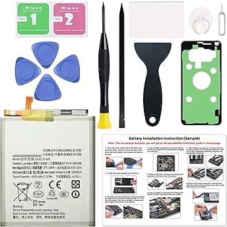 for Samsung Galaxy S20 FE 2022 Battery Replacement, EB-BG781ABY Battery with Repair Tools and Installation Instructions