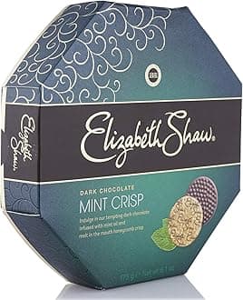 Elizabeth Shaw Dark Chocolates Mint Crisp Chocolates, 175g