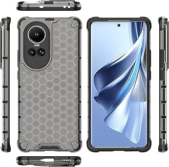 Compatible with Oppo Reno10 5G Case Cover,Compatible with Oppo Reno 10 5G CPH2531 Case 2 in 1 Phone Case Cover Black