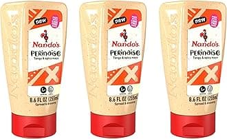 Nando's Original Spicy Mayo PERinaise - Flavored Mayonnaise Spread & Dressing - Gluten Free - 8.6 fl oz (3 Pack)