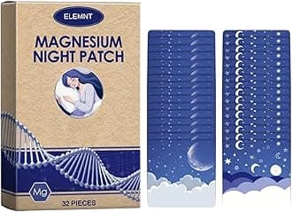 ELEMNT Sweet Dreams Magnesium Night Sleep Patch (Pack of 32) Sleep & Restlessness Aid with Magnesium Essence, Lavender Extract and Coconut Oil