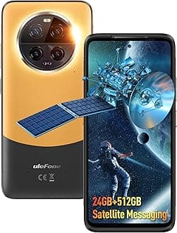Ulefone Armor 23 Ultra 5G Rugged Smartphone, Satellite Messaging, 24GB+512GB MTK Dimensity 8020, 64MP Quad Real Camera, 5280mAh 120W Flash Charge 50W QI, 6.78" FHD+ Display, Android 13, US Warranty