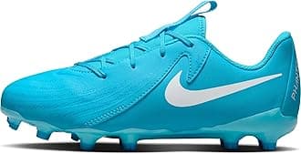 Nike Jr. Phantom GX 2 Academy Little/Big Kids' MG Low-Top Soccer Cleats (FD6722-400, Blue Fury/White) Size 5.5