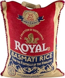 Royal White Basmati Rice, 20 Pound (2 Pack of 20 Lb)