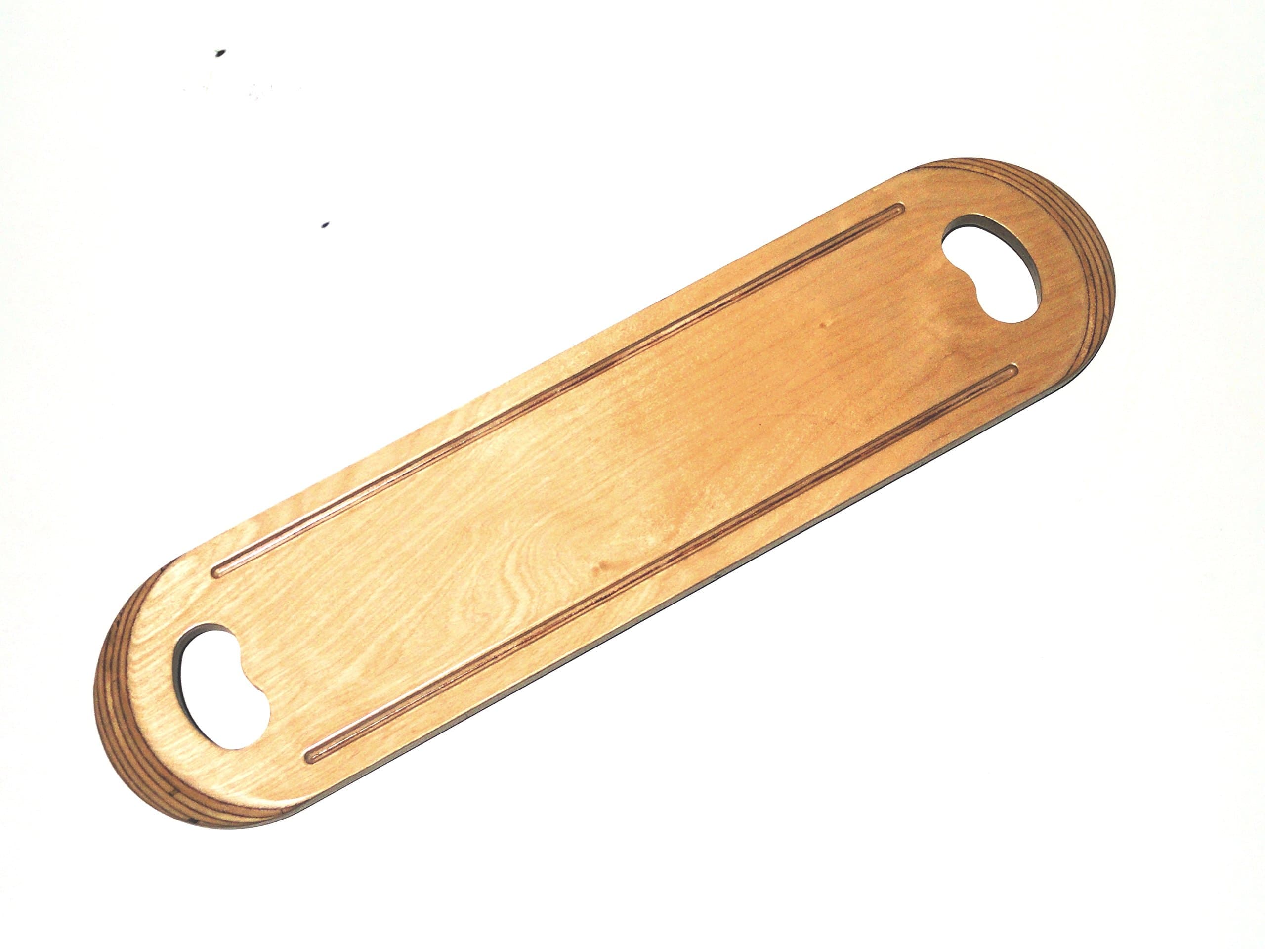 Reliance Transfer Board 30'' Two Ergonomic Hand Slots, Smooth Radius Ends, High Quality Finish Coating and Extremely Durable