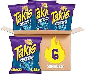 Takis Blue Heat Knockout 6 pc / 3.25 oz