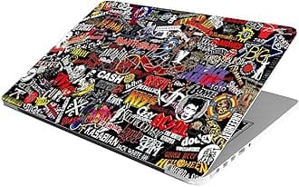 Laptop Skin Stickers HD Quality Sticker for Laptops Upto 15.6" (Dustproof|Waterproof|Scratchproof|Reusable) - Music Bomb