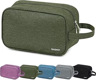 NarweyTravel Toiletry Wash Bag for Men and Women Traveling Dopp Kit Shaving Bag for Toiletries Accessories (Army Green)