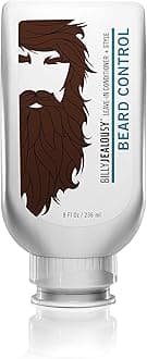 Billy Jealousy Beard Control Leave In Beard Conditioner for Men with Aloe Leaf Juice and Jojoba Seed Oil, Softens Hair and Skin, Light Hold with Matte Finish