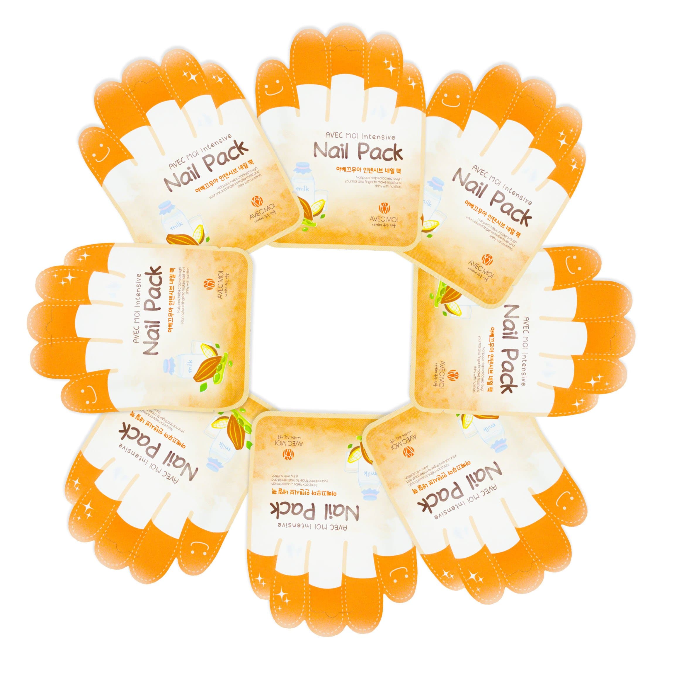 Avec Moi Intensive Nail Pack (Nailpach 8Pack)
