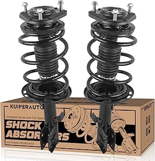 172990 172989 Complete Front Struts Coil Spring Assembly Compatible for 2014 2015-2019 Toyota Corolla 1.8L I4 Front Pair Set Replacement Shock Absorbers