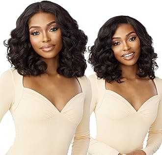 Sensationnel What Lace 13X6 Wigs - Samira Lacefrontal Hand Tied Glueless Synthetic With Natural Density Preplucked Hairline (BALAYAGEMOCHA)