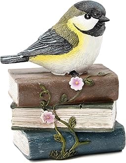 Smadeer Bird Statue for Garden Decorations,Garden Sculptures & Statues,Animal Bird Figurine for Indoor Outdoor Backyard Yard Porch Patio Lawn Outside Home Shelf Decor Accent,Bird Ornament