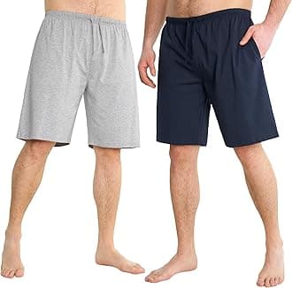 CityComfort Men's Pyjama Shorts Mens Pyjama Shorts