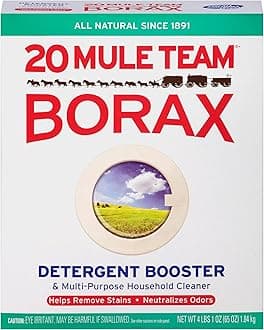 20 Mule Team Borax Laundry Booster, Powder, 4 Lb Box