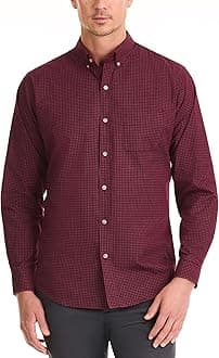 Men's Wrinkle Free Long Sleeve Button Down Shirt Button Down Shirt