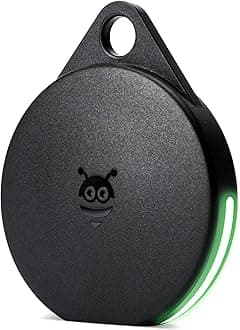 Pebblebee Clip Universal - Rechargeable Mini Item Tracker | Alternative to Air Tag & Android Trackers | 12-Month Battery Life | Works with Both Android & iOS Find My Apps | LED & Sound Alerts