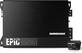 AudioControl EPIC1000 1000W RMS Class-D Monoblock Car Amplifier – High-Power Subwoofer & Bass Performance, 1Ω Stable MOSFET, Low-Distortion Premium Mobile Audio