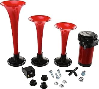 Triple Trumpet Horn Kit, 12V, Multi, (003001671)