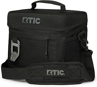 RTIC 15 Can Everyday Cooler, Soft Sided Portable Insulated Cooling for Lunch, Beach, Drink, Beverage, Travel, Camping, Picnic, for Men and Women