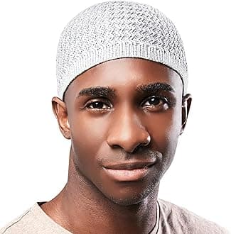 Kufi Hat - Kufi Hats for Men Muslim, Turkish Kufi Cap