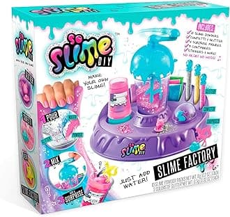 Canal Toys - So Slime DIY - Slime Factory - Make your own 10 Slimes Just add water No glue, no mess Multi, 13.5" x 3.15" x 12.25"