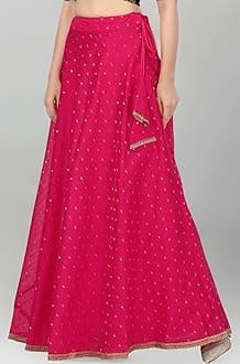 Women's Polyester Maxi Skirt