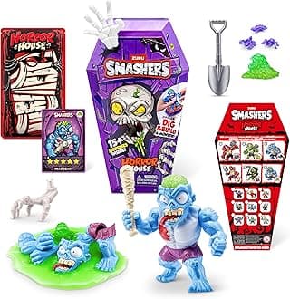 Smashers Horror House (Slasher) by ZURU, Interactive Toy, Collectable Toy for Kids and Teens