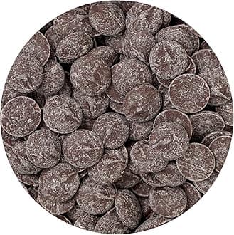 Dark Chocolate Melting Wafers, 2 Pound Bulk Bag, Chocolate, Melting Chocolate Candy Discs For Baking, Dipping, Decorating, Bulk Dark Chocolate Bag - The Hampton Popcorn & Candy Company