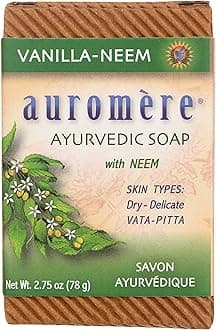 Auromere Ayurvedic Bar Soap Vanilla-Neem 2.75 Oz