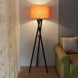 SANDED EDGE - SMARTLY PRICED Floor Lamp for Living Room (Orange)
