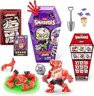 Smashers Horror House (Zombosaur) by ZURU, Interactive Toy, Collectable Toy for Kids and Teens