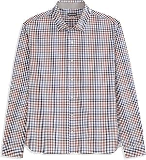 Van Heusen Mens Classic Fit Stain Shield Never Tuck Stretch Solid Button Down ShirtButton Down Shirt