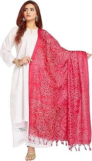RANI SAAHIBAWomen's Art Silk Printed Dupatta