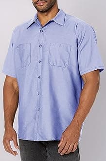 Men's Industrial Stripe Work Shirt