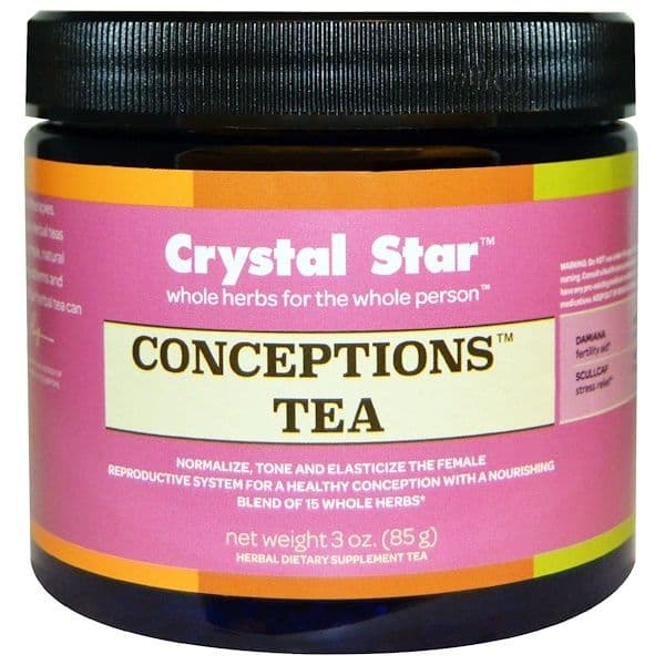 Crystal Star, Conceptions Tea, 3 oz (85 g) (Discontinued Item)