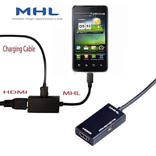 Volans MHL to HDMI Cable Adapter USB MICRO For Huawei Ascend P1 D1 U9200 U9500 .