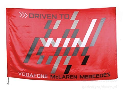 Vodafone McLaren Mercedes 2012 Flag