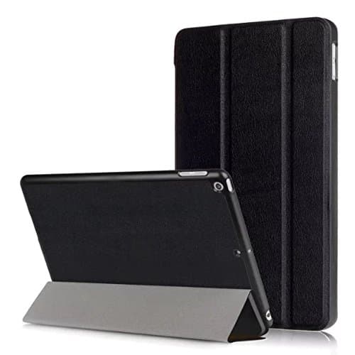 iCOM32 For New Apple iPad 9.7 2017 Smart Slim Magnetic Leather Stand Case Cover (Black)
