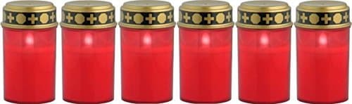Gravidus 6LED Grab Light Grave Light Candle Red