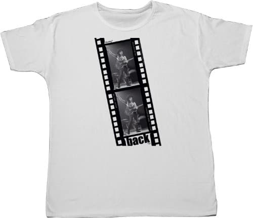 Back in the Day U2 T-Shirt (White,Medium)