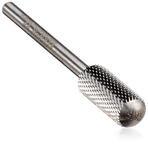 Maica Germany Carbide Bit Cylinder with Rounded Tip RKF Fine 5.35 mm x 38 mm Pack of 1 x 8 g)