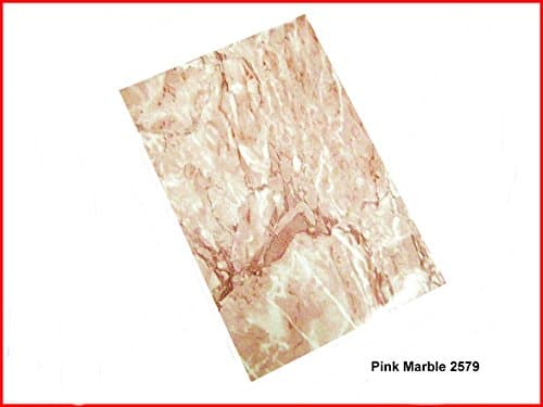 Marble Design Pink/ White Sticky Back Self Adhesive A4 Sheet Craft DC FIX Vinyl Sticker 2579