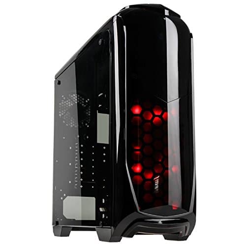 Punch Intel i5 Kaby Lake Gaming Desktop PC (Black) - (Intel Core i5-7400 3.0 Ghz, 16 GB DDR4 2133 Mhz Ram, 1 TB HDD, nVidia GTX 1050Ti 4 GB Graphics, Windows 10)