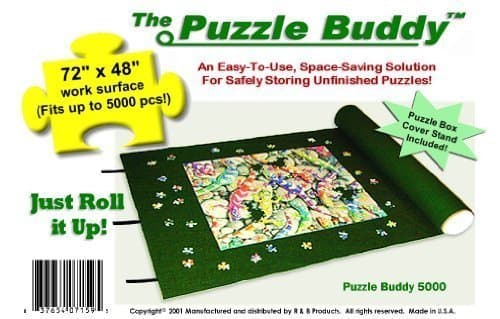 Puzzle Buddy 5000 Jigsaw Puzzle Mat, Large by PuzzleBuddy